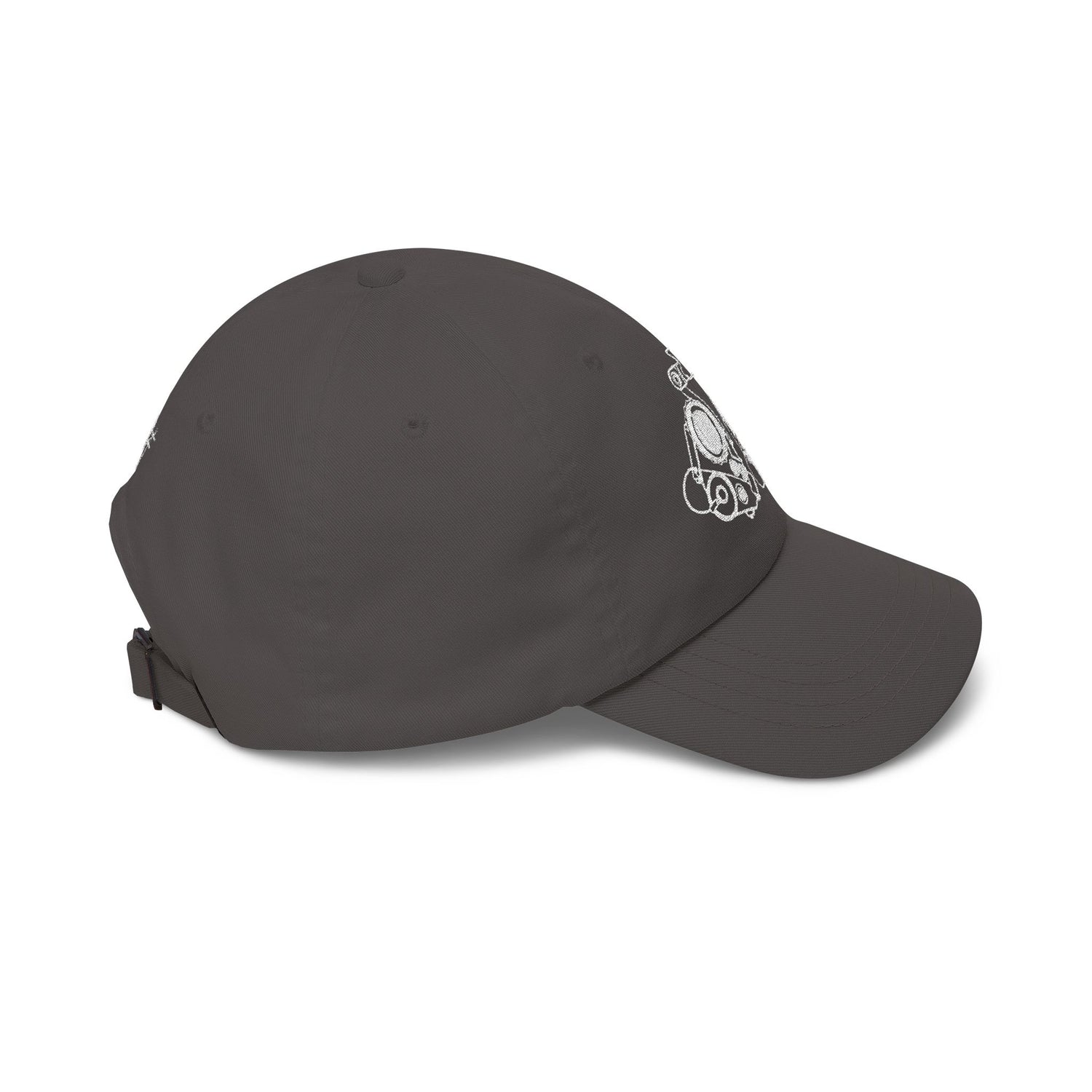 INX - LOA -- Embroidered Bridged PVS14 Dark Dad Hat