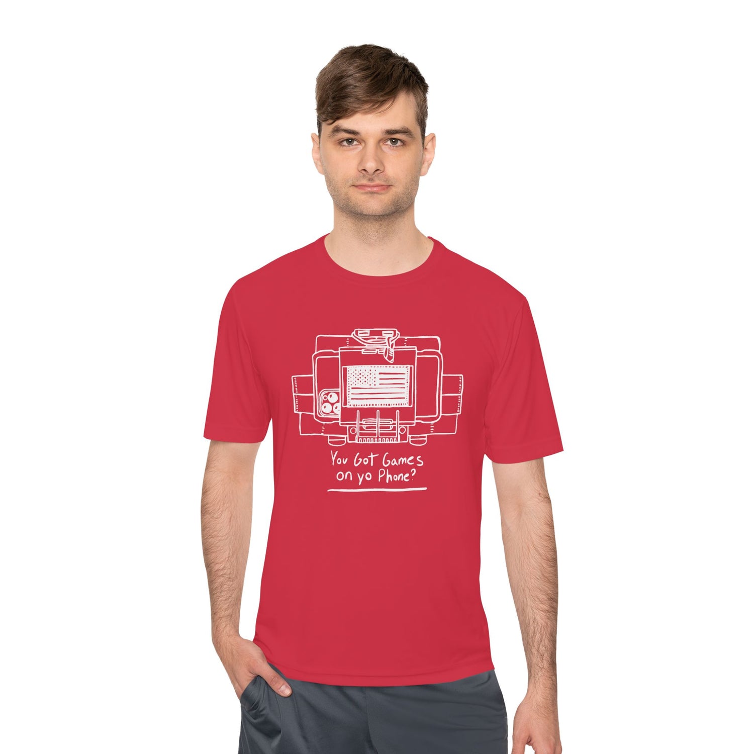 INX - LOA Phone Games Moisture Wicking Tee