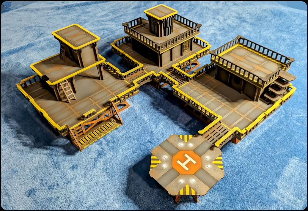 Oil Rig Terrain Set