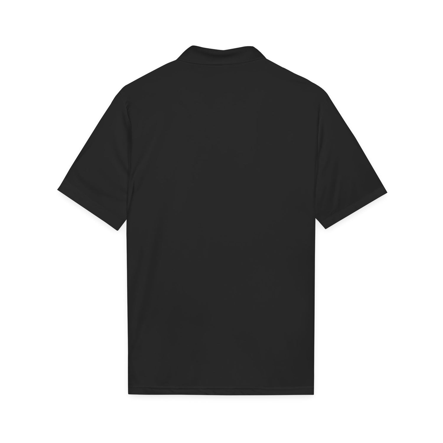 Copy of White Golf Polo with Red Airplane & 'Birdie' Logo — Men's Performance Polo