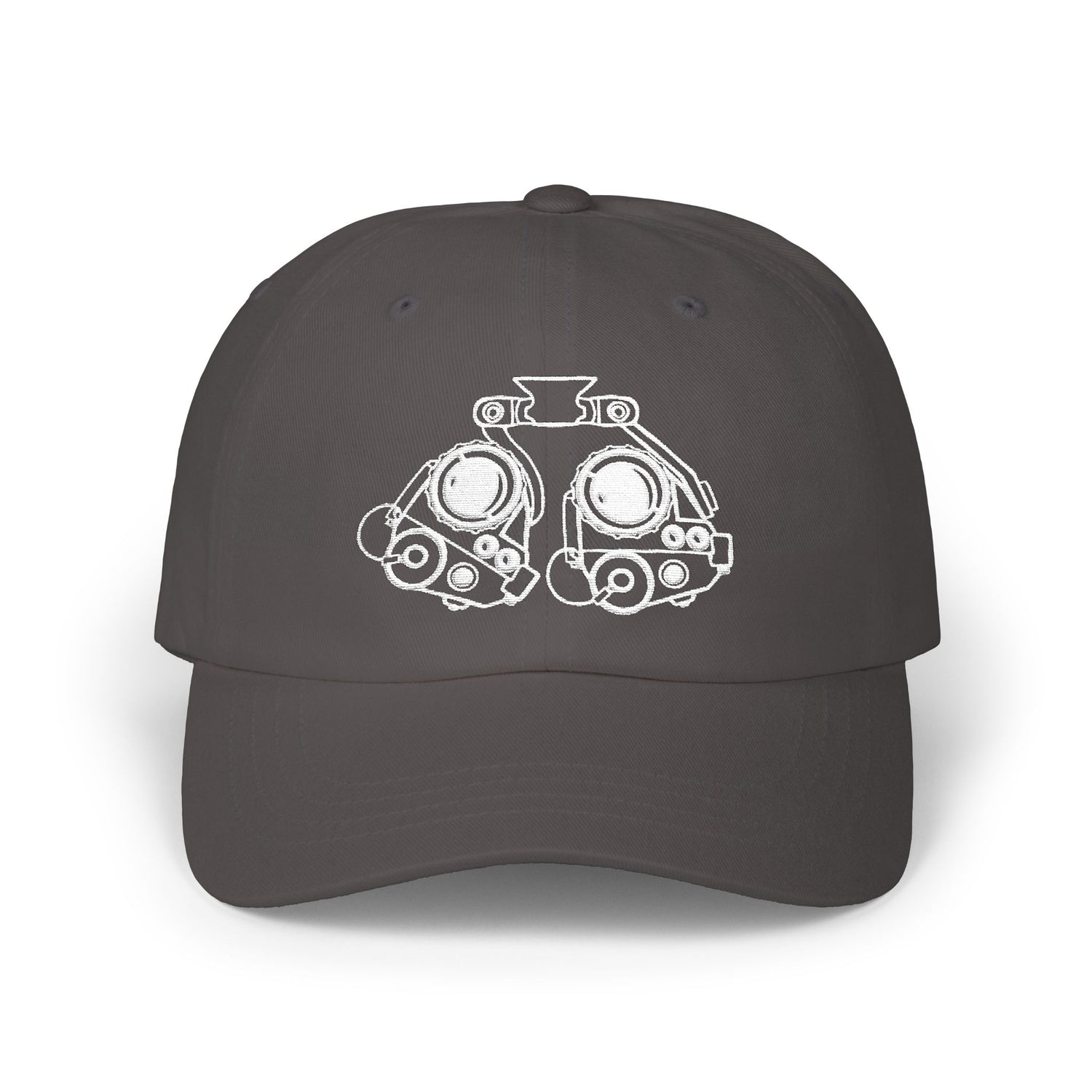 INX - LOA -- Embroidered Bridged PVS14 Dark Dad Hat