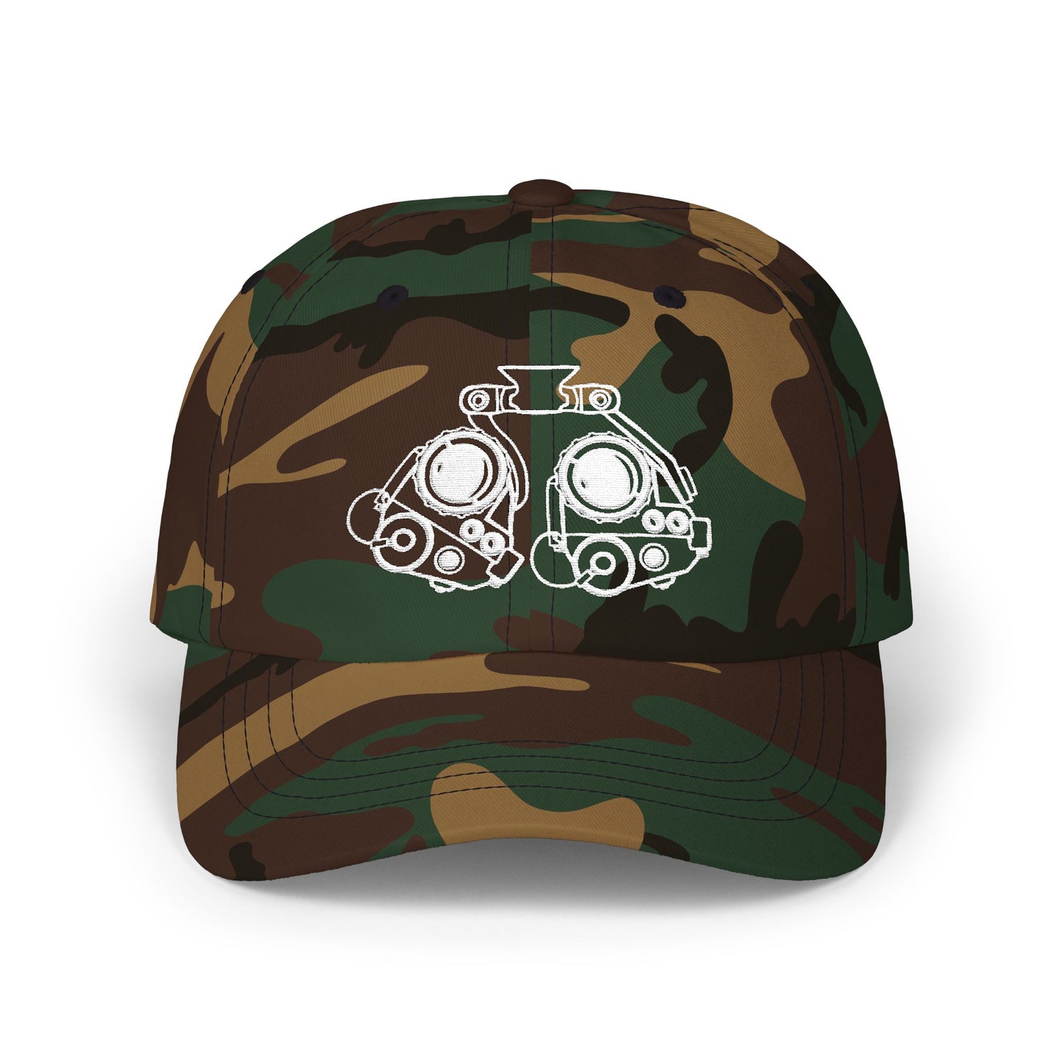 INX - LOA -- Embroidered Bridged PVS14 Dark Dad Hat