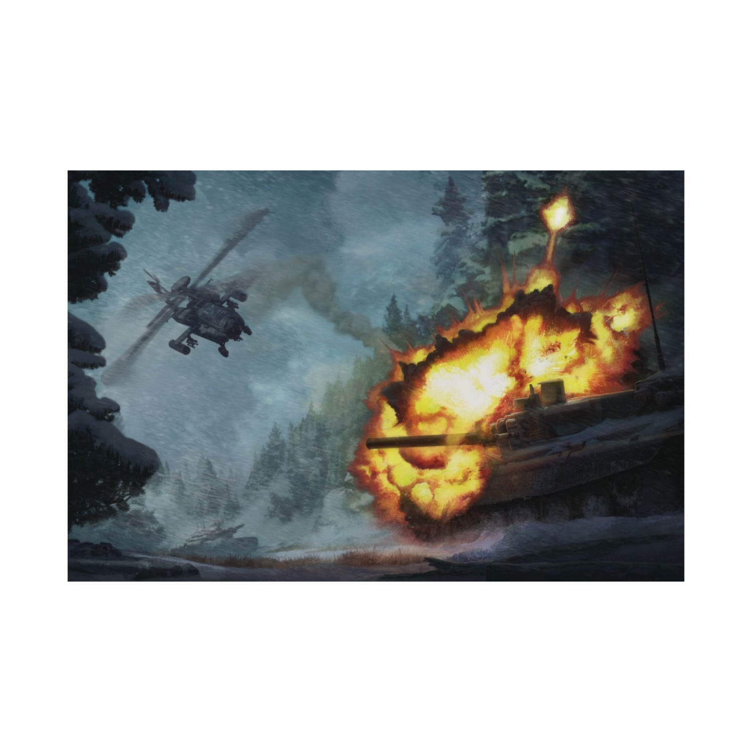 INX - Armored Assault 18x12 Matte Poster