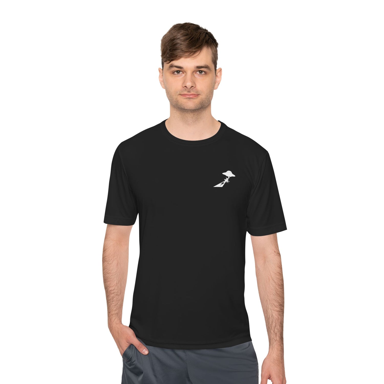 Surfer Silhouette Moisture-Wicking Tee